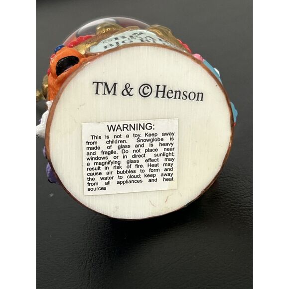 Bear in the Big Blue House Mini Snow Globe Christmas Ornament Jim Henson Disney - Picture 6 of 6